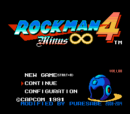 Rockman 4 - Minus Infinity